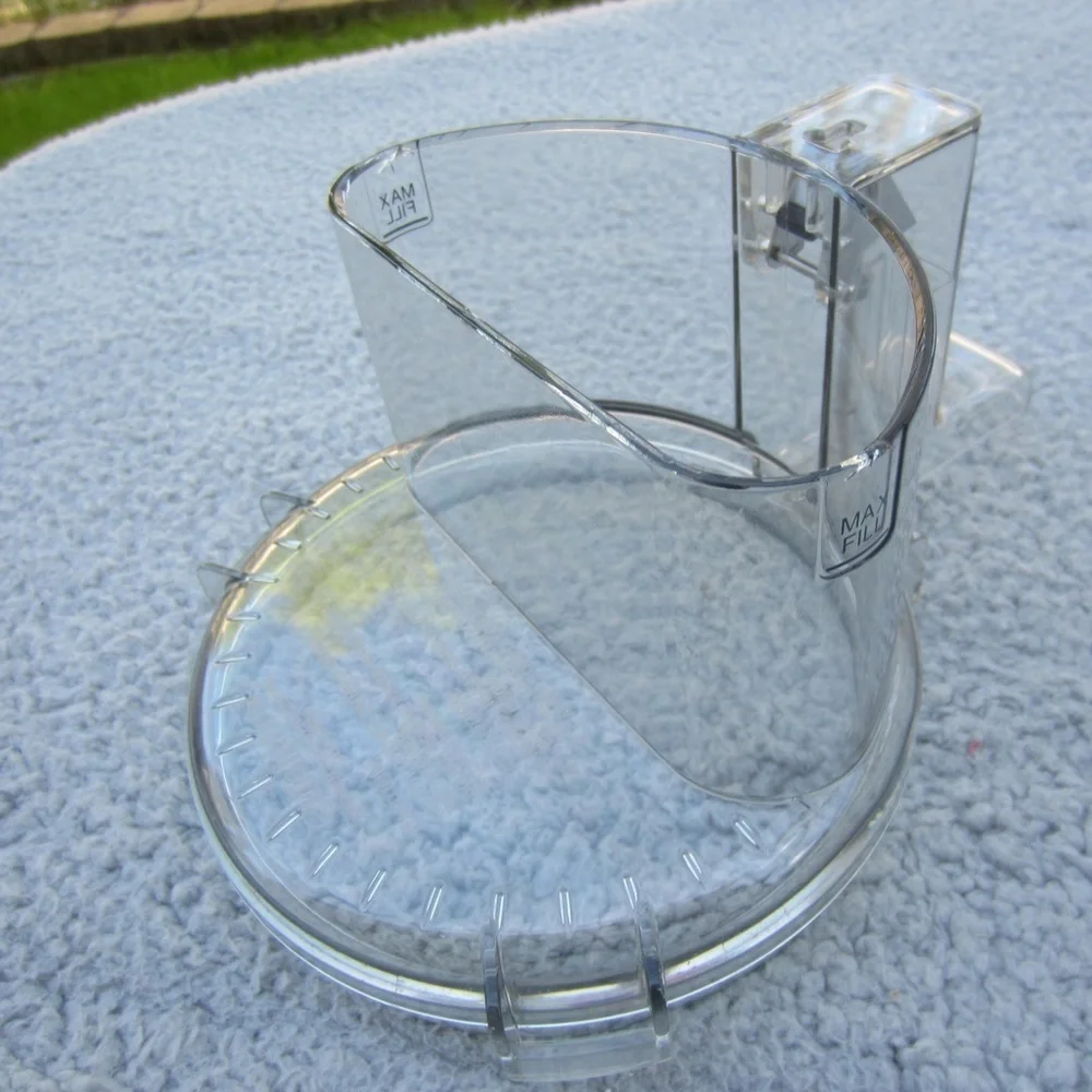 Cuisinart Food Processor DLC-2007N WBN Work Bowl‎ Cover & Large Feed Tube